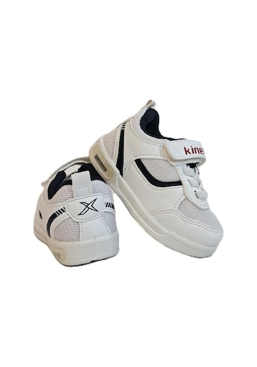 Kinetix Hornet Fx Beyaz Cırtlı Bebe Erkek Çocuk Spor Ayakkabı Beyaz