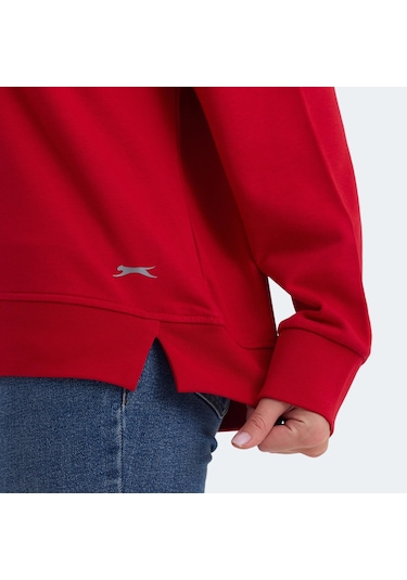 Slazenger VIRTUE Kadın  Kırmızı Sweatshirt
