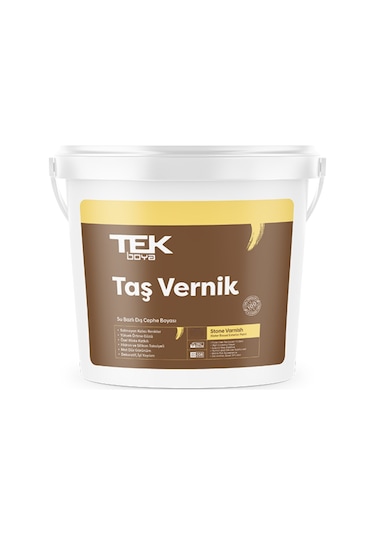Tek Su Bazlı Doğal Taş Vernik 2,5 Lt