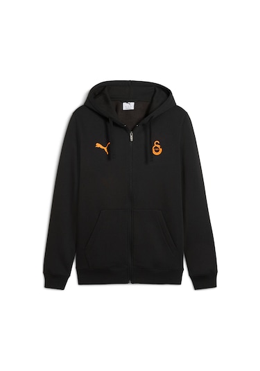 Puma Galatasaray Ftblessentıals Erkek Kapüşonlu Ceket 782910 11 Siyah