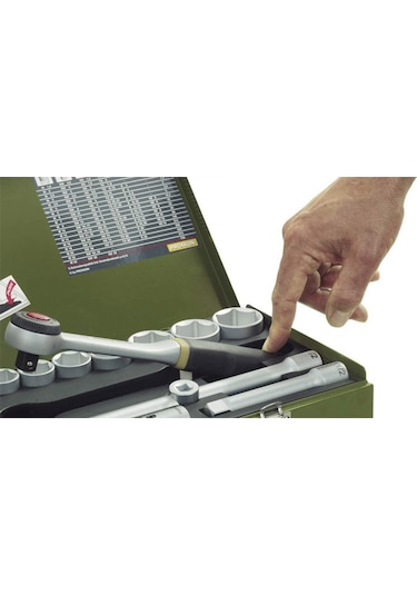 Proxxon 23040 1/4'' Ve 1/2'' 56 Parçalı Lokma Takımı