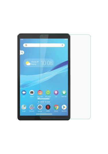 Microsonic Lenovo Uyumlu Tab M8 TB-8505F 8" (ZA5G0100TR) Nano Glass Cam Ekran Koruyucu