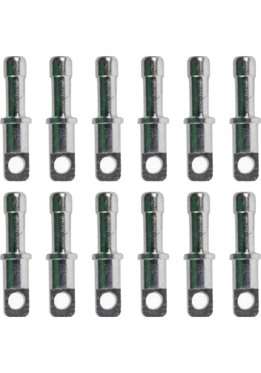 Homyl 8,5 Mm/0.33 Inç Çadır Kutupları Için Yedek 12'li-paket Gümüş