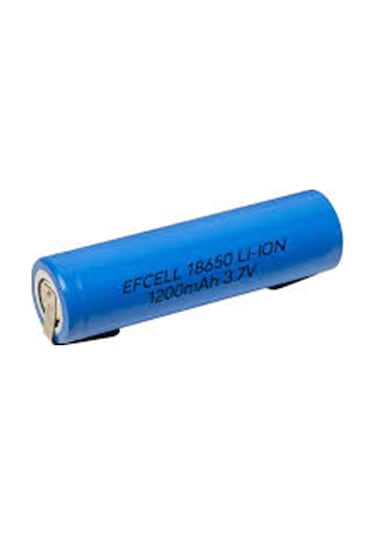 1 Adet 3,7 Pil 18650 1200 Mah