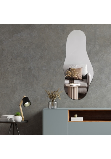 Salon Duvar Aynası Düz Ayna Havana Ayna 50cm X 115cm Düz Ayna