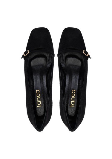 Tamer Tanca Kadın Hakiki Deri Siyah Süet Klasik Ayakkabı 1135 1301 Bn Ayk Sk25-26 Sıyah Suet SIYAH SUET Tamer Tanca Kadın Hakiki Deri Siyah Süet Klasik Ayakkabı 1135 1301 Bn Ayk Sk25-26 Sıyah Suet SIYAH SUET