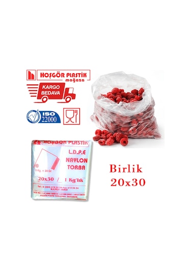 Naylon Torba 20×30 Cm 10 Kg