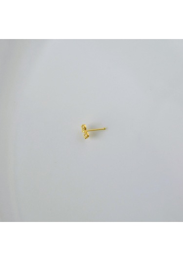 925 Ayar Gold Kaplama Kurdele Figürlü Hızma Sarı