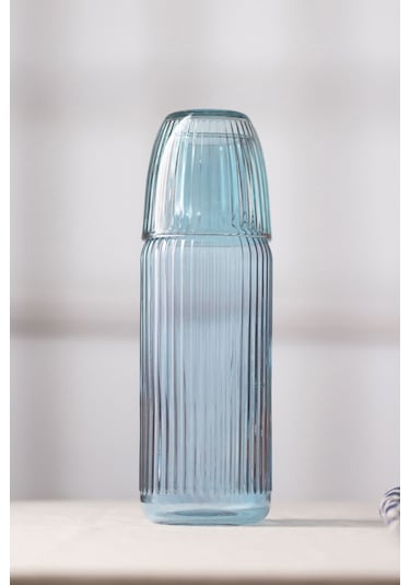 Rakle Splendid Bardaklı Sürahi Mavi 1000 Cc