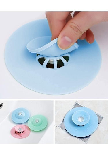 Lavabo Küvet Tıkacı Mutfak Banyo Gider Tıpası Kapağı Tıkaç Süzgeç