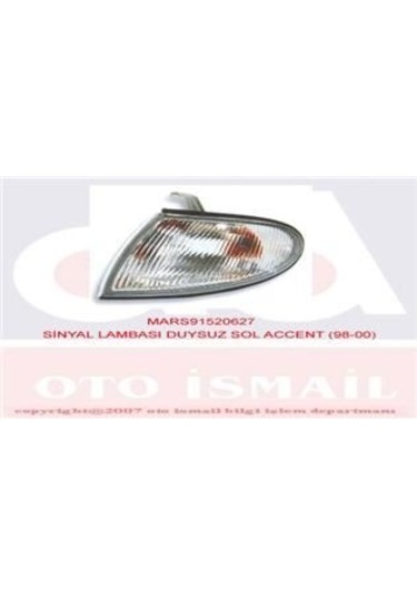 MARS 520627 Sinyal Lambası Sol Accent 98-00 Duysuz