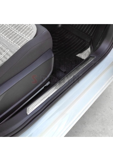 S-Dizayn VW Golf 8 HB Krom İç Kapı Eşiği 4 Prç. 2020 Üzeri