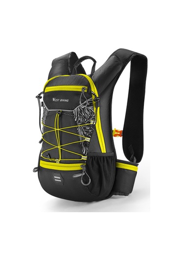 Jeehugo 16l Outdoor Bisiklet Ve Yürüyüş Sirt Çantasi, Oxford Kumaş, Hafif, 470g, Farkli Renkler Siyah-yesil Yeşil