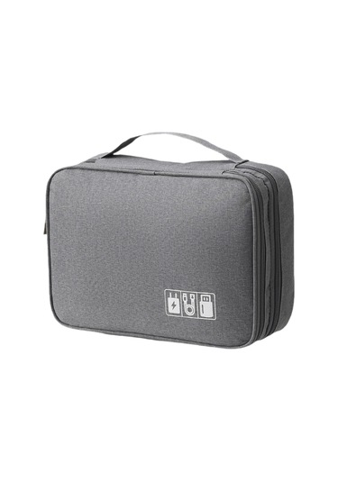 Homyl Dijital Elektronik Aksesuarlar Organizatör Taşıma Gri