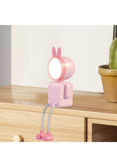 Işık, Başucu Lambası, Yumuşak, Sevimli Hayvan Gece Masası Çocuk Odası İçin Ortam Işığı, Hediye Pembe Işık, Başucu Lambası, Yumuşak, Sevimli Hayvan Gece Masası Çocuk Odası İçin Ortam Işığı, Hediye Pembe