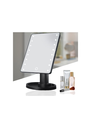 16 Led Işıklı Makyaj Aynası Beyaz