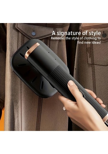 Dashanshop Siyah Usb Askılı Ütü - Seyahat Ütüsü, 3 Dakikada Isınma, Kumaş Koruma