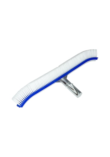 Water Fun ALÜMINYUM Destekli Klipsli Kıvrık Havuz Fırçası 45 cm-W