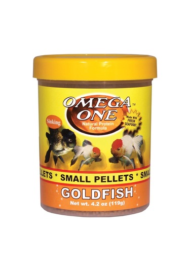 Omega One Goldfish Small Pellets 490ml / 226gr