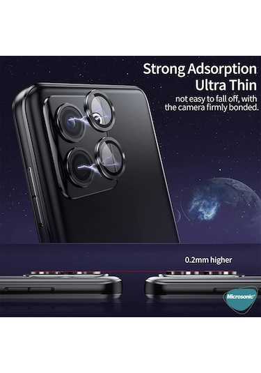 Microsonic Tecno Camon 20 Pro 4g Tekli Kamera Lens Koruma Camı