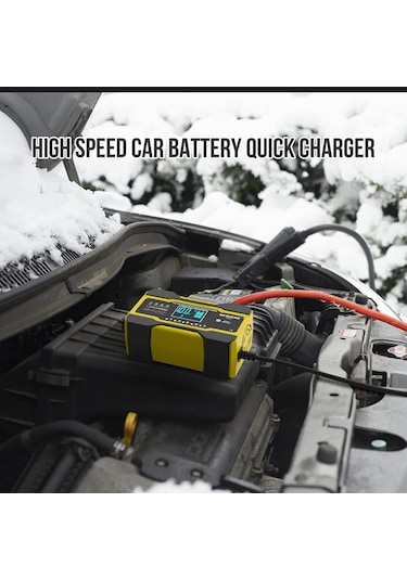 Lemestar Akıllı 12v/24v 10a Araç Şarj Cihazı - Hızlı Şarj Ve Pil Onarımı İçin Profesyonel Çözüm