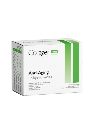 Collagen Forte Anti-Aging Collagen Complex 1500mg 90 Tablet