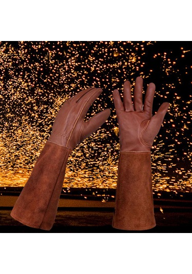 Homyl Kaynak Eldivenleri Çalışma Bahçe Atölyesi Için Pu S