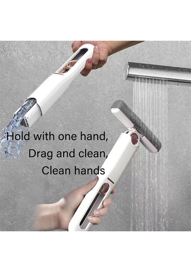 Mufunye Pratik Kendinden Sıkmalı Mini Temizlik Bezi, Islak Ve Kuru Kullanım İçin