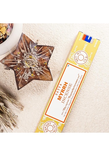 Satya Myrrh Mür Aromalı Masala Stick Tütsü