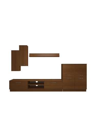 Decoraktiv Eko 6b Mdf Dvd Tv Ünitesi Tv Sehpası Ceviz