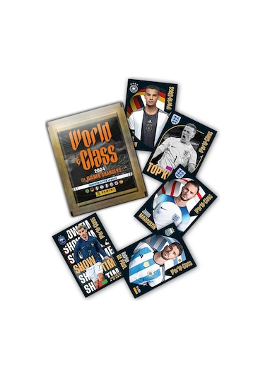 Toyika Panini Lisanslı World Class 2024 Koleksiyon 1 Paket 5 Stickers Çıkartma