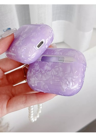 Cronax Airpods Uyumlu 2 İçin Silikon Kılıf Anahtarlıklı 261148736 Violet