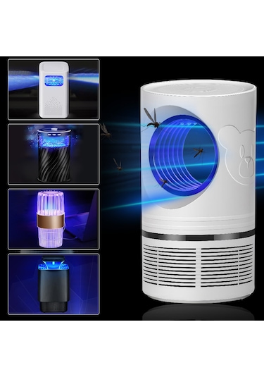Qingmipy "usb Güçlü Uv Led Sivrisinek Öldürücü Lamba - 100m² Etkili, Sessiz Ve Güvenli"