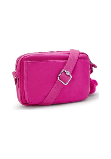 Kıplıng Abanu Küçük Boy Omuz Çantası Pembe Glowıng Fuchsıa Pembe