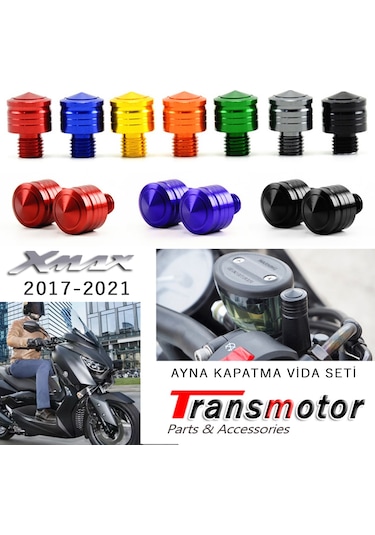 Xmax-Ironmax-Techmax 18-20 Forza 250 Ayna Delik Kapatma Vidası Siyah