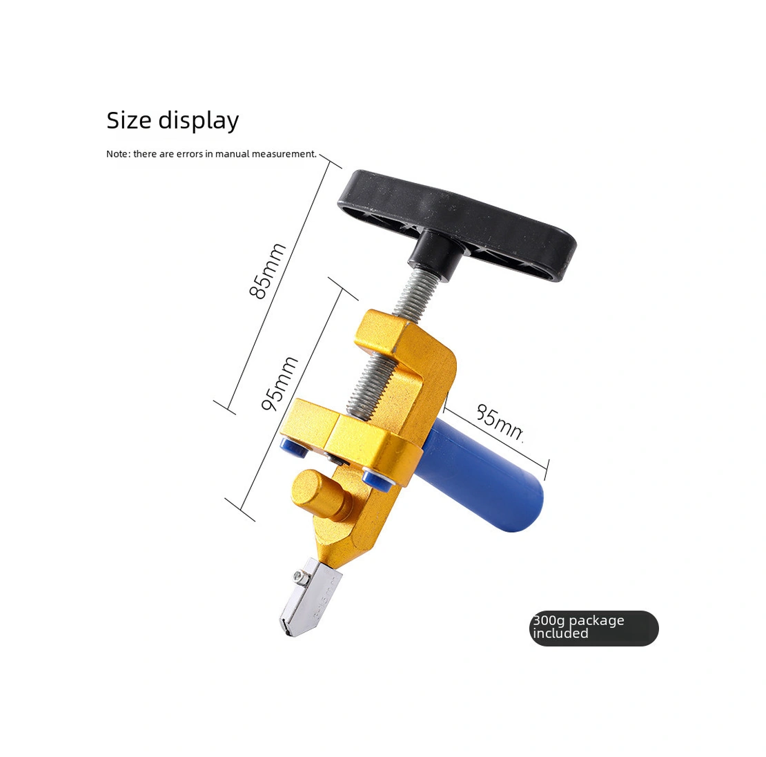 Youtek Güncellenmiş Cam Ve Tuğla Kesici, El Tipi Entegre Tasarım, Çok Fonksiyonlu Seramik Kesim Aleti, Yağlı Kavanozlu Kutulu Sürüm