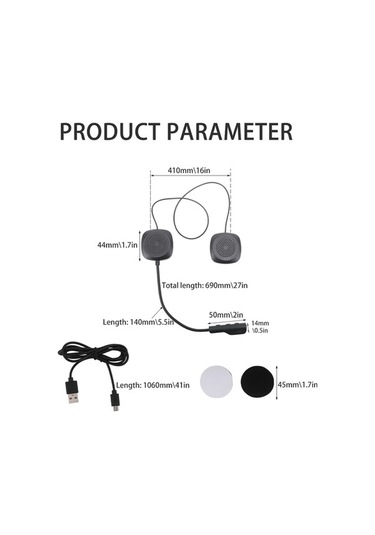 Novahub Kablosuz Motosiklet Kaskı Kulaklık, Gürültü Azaltıcı, Otomatik Cevaplama, Ses Kontrolü, Bt 5.0
