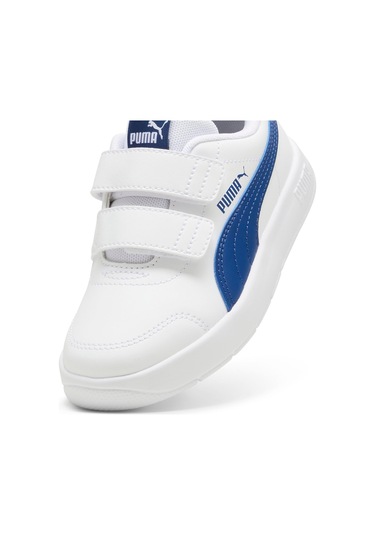 Puma Courtflex V3 V Ps-white-clyde Royal Çocuk Ayakkabı-beyaz-2012 Beyaz
