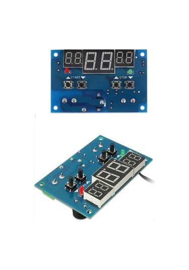 Akıllı Dijital Termostat Sıcaklık Kontrol Cihazı Termometre Yüksek Ve Düşük Sıcaklık Göstergesi