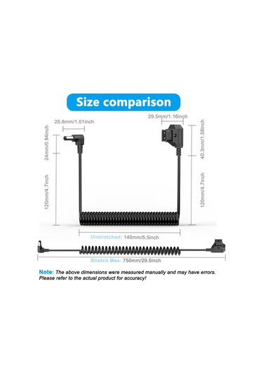 Sones 1,5 M D-tap B Tipi Erkek - Dc Adaptör Monitör Kablosu Siyah SIYAH