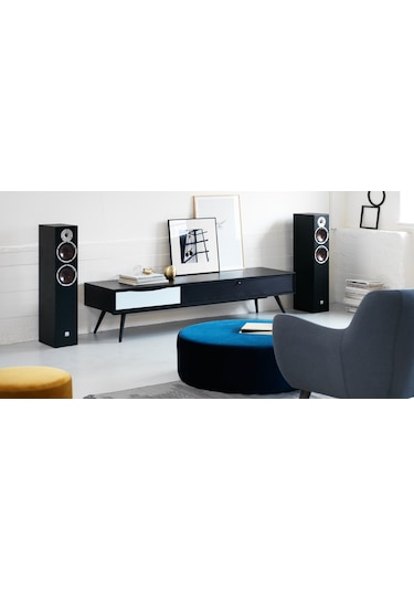 Dali Spektor 6 Kule Tipi Çift Hoparlör Siyah