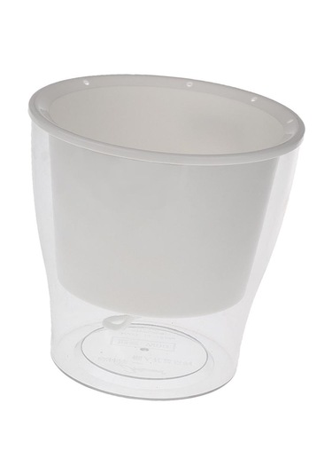 Suntek Şeffaf Çiçek Kendiliğinden Yuvarlak-175 175 150mm