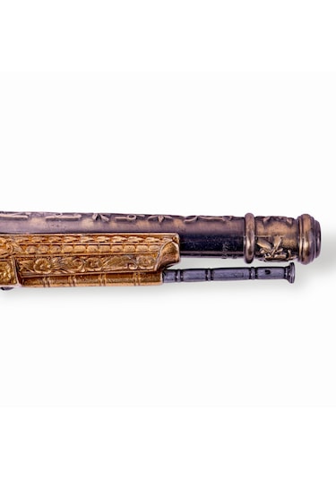 Denix Dekoratif Replika Çakmaklı Tabanca, İskoçya 1760