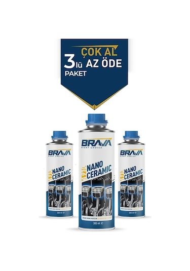 A910 Nano Ceramic Yağ Katkısı 300 Ml X 3
