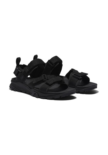 Timberland 2 Strap Sandal Siyah Erkek Sandalet Siyah
