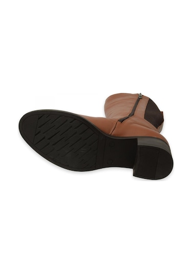 Mammamia D24kc-5035 Günlük Taba Kadın Çizme Taba
