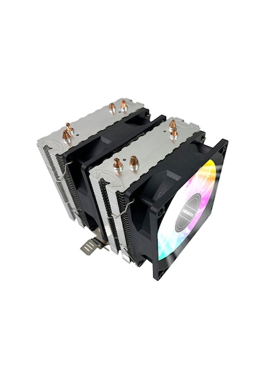 Game Master Gm-420 2 Fanlı 4 Bakır Borulu Rgb Kule Tipi Cpu Fan
