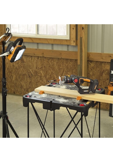 Worx WX066 Çok Fonksiyonlu Katlanabilir Çalışma Tezgahı