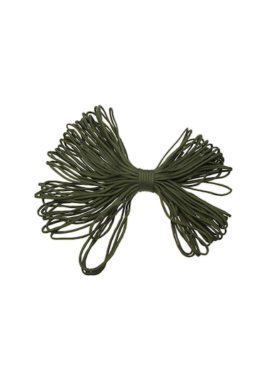 Gajeena 30.5m Asker Yeşili 7 Çekirdekli Paraşüt Kordonu - Dış Mekan İçin Dayanıklı Bağlama, Kurtarma Ve Kaçış Aracı Haki