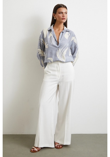 Nevermore V Yaka Modal Gömlek Antrasit Antrasit